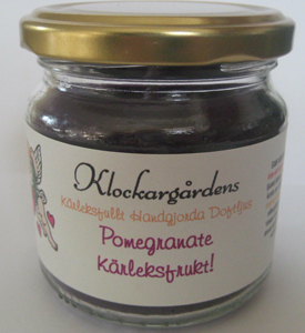Doftljus Pomegranate Kärleksfrukt - Klockargården